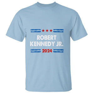 Robert Kennedy Jr. for President 2024 T Shirt RFK JR TS02 Light Blue Print Your Wear