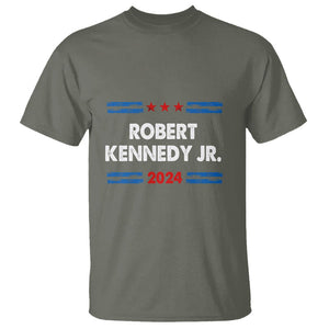 Robert Kennedy Jr. for President 2024 T Shirt RFK JR TS02 Military Green Print Your Wear