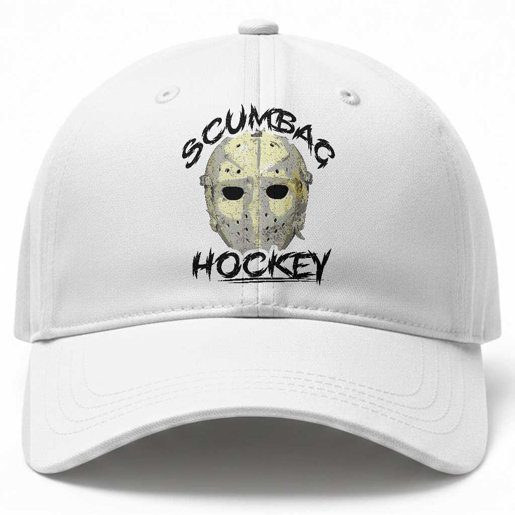 Scumbag Hockey Goalie Mask Vintage Graphic Baseball Cap TS02 Print Your Wear