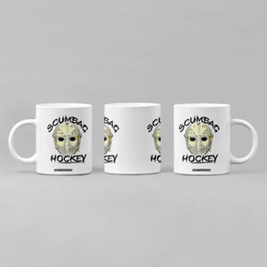 Scumbag Hockey Goalie Mask Vintage Graphic Coffee Mug TS02 Print Your Wear