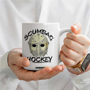 Scumbag Hockey Goalie Mask Vintage Graphic Coffee Mug TS02 Print Your Wear