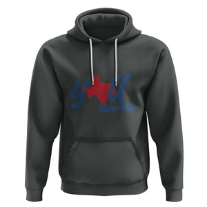 Texas Y'all Hoodie US Texan Pride TS02 Dark Heather Printyourwear