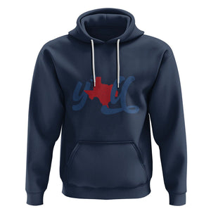 Texas Y'all Hoodie US Texan Pride TS02 Navy Printyourwear