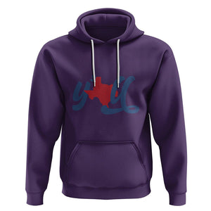 Texas Y'all Hoodie US Texan Pride TS02 Purple Printyourwear