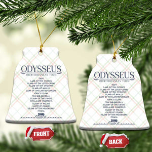 Odysseus Mediterranean Tour Ceramic Ornament Funny Greek Mythology Ancient History Graphic TS02 Print Your Wear
