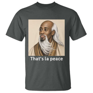 Thats La Peace Wise Sage Meme T Shirt Ancient Zen Master Chill Inner Calm Sketch Art Graphic