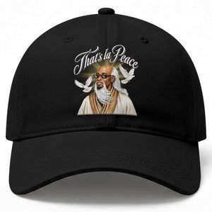 Thats La Peace Thug Life Wise Sage Meme Baseball Cap Vintage Ancient Zen Master Peace Dove Bootleg Graphic