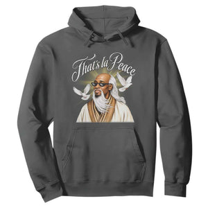 Thats La Peace Thug Life Wise Sage Meme Hoodie Vintage Ancient Zen Master Peace Dove Bootleg Graphic