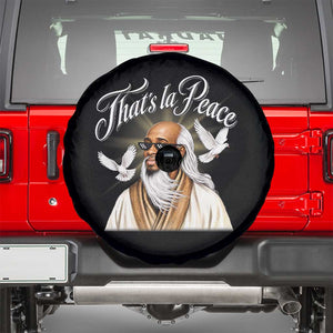 Thats La Peace Thug Life Wise Sage Meme Spare Tire Cover Vintage Ancient Zen Master Peace Dove Bootleg Graphic