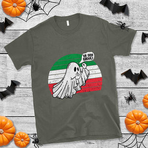 Italian Ghost T Shirt Va Fan Ghoul Retro Funny Halloween TS02 Military Green Print Your Wear