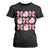 Vintage Pink Christmas Coquette Bow T Shirt For Women Santa Claus Festive Xmas Vibe TS02 Black Print Your Wear