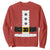 Santa Claus Suit Costume Sweatshirt Retro Festive Christmas Vibe TS02 Red Print Your Wear