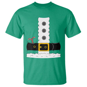 Santa Claus Suit Costume T Shirt Retro Festive Christmas Vibe TS02 Irish Green Print Your Wear