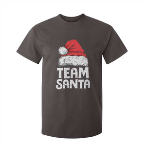 Team Santa T Shirt For Kid Christmas Squad Family Matching Pajamas TS02 Dark Chocolate Print Your Wear