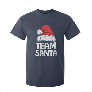 Team Santa T Shirt For Kid Christmas Squad Family Matching Pajamas TS02 Navy Print Your Wear