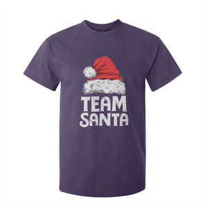 Team Santa T Shirt For Kid Christmas Squad Family Matching Pajamas TS02 Purple Print Your Wear