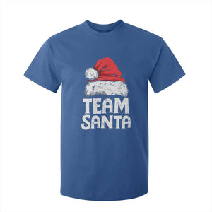 Team Santa T Shirt For Kid Christmas Squad Family Matching Pajamas TS02 Royal Blue Print Your Wear