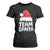 Team Santa T Shirt For Women Christmas Squad Family Matching Pajamas TS02 Black Print Your Wear