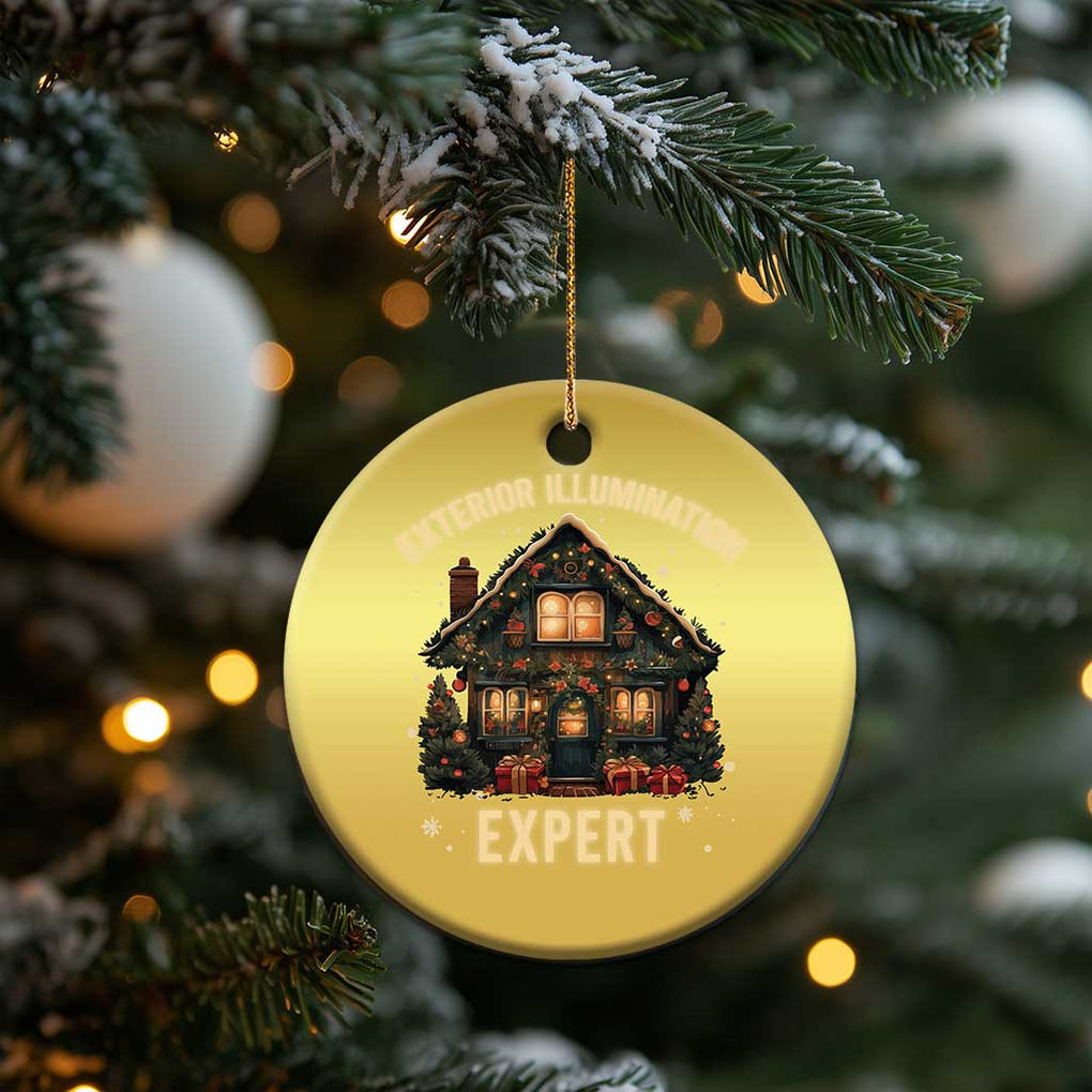 Funny Christmas Christmas Ornament Exterior Illumination Expert Xmas Lights Home Decor TS02 Print Your Wear