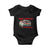 Funny Xmas Movie Trump Baby Onesie Merry Christmas Shitter Was Full TS02 Black Print Your Wear