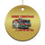 Funny Xmas Movie Trump Christmas Ornament Merry Christmas Shitter Was Full TS02 Print Your Wear