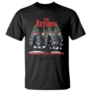 Christmas Trump 2024 T Shirt The Return Make Christmas Great Again TS02 Black Print Your Wear