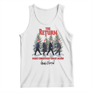 Christmas Trump 2024 Tank Top The Return Make Christmas Great Again TS02 White Print Your Wear