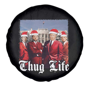 Christmas Trump Spare Tire Cover Thug Life Trump Vance RFK Elon TS02 Print Your Wear