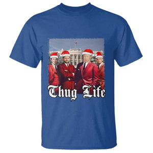 Christmas Trump T Shirt Thug Life Trump Vance RFK Elon TS02 Royal Blue Print Your Wear