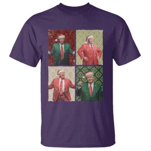 Christmas Trump T Shirt Daddy's Home For Xmas Retro Vintage TS02 Purple Print Your Wear