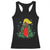 Christmas Trump Racerback Tank Top Funny Xmas Tree Blonde Hair Red Cravat TS02 Black Print Your Wear