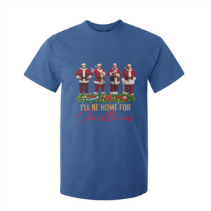 Christmas Trump Dance T Shirt For Kid Cosplay Santa President Dancing TS02 Royal Blue Print Your Wear