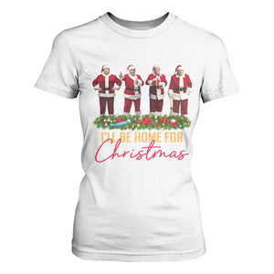 Christmas Trump Dance T Shirt For Women Cosplay Santa President Dancing TS02 White Print Your Wear