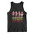 Christmas Trump Dance Tank Top Cosplay Santa President Dancing TS02 Black Print Your Wear