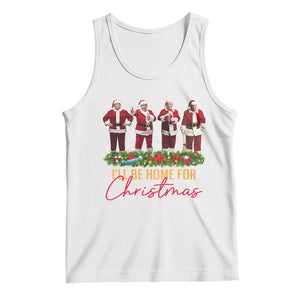 Christmas Trump Dance Tank Top Cosplay Santa President Dancing TS02 White Print Your Wear