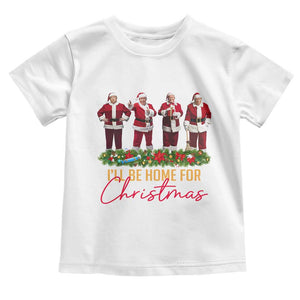 Christmas Trump Dance Toddler T Shirt Cosplay Santa President Dancing TS02 White Print Your Wear