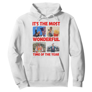 Christmas Trump 2024 Hoodie It's The Most Wonderful Time Of The Year TS02 White Print Your Wear