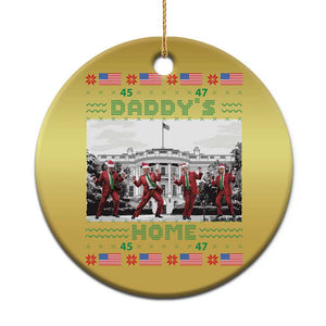 Xmas Trump Christmas Ornament Daddy's Home TS02 Print Your Wear