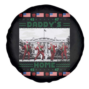 Christmas Trump Spare Tire Cover Daddy's Home TS02 Print Your Wear