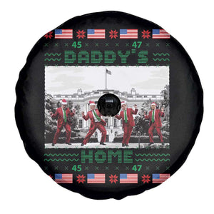 Christmas Trump Spare Tire Cover Daddy's Home TS02 Print Your Wear