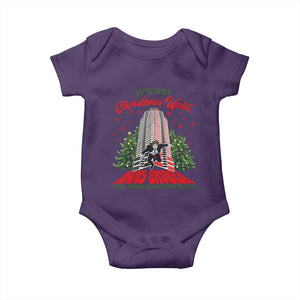 Nakatomi Plaza 1988 Baby Onesie It's Not Christmas Until Hans Gruber Fall Xmas Party TS02 Purple Print Your Wear