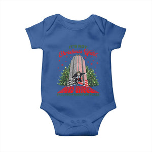 Nakatomi Plaza 1988 Baby Onesie It's Not Christmas Until Hans Gruber Fall Xmas Party TS02 Royal Blue Print Your Wear