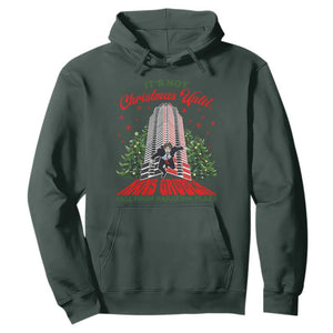 Nakatomi Plaza 1988 Hoodie It's Not Christmas Until Hans Gruber Fall Xmas Party TS02 Dark Forest Green Print Your Wear