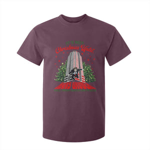 Nakatomi Plaza 1988 T Shirt For Kid It's Not Christmas Until Hans Gruber Fall Xmas Party TS02 Maroon Print Your Wear