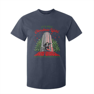 Nakatomi Plaza 1988 T Shirt For Kid It's Not Christmas Until Hans Gruber Fall Xmas Party TS02 Navy Print Your Wear