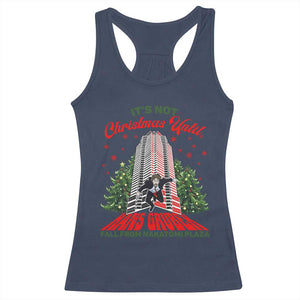 Nakatomi Plaza 1988 Racerback Tank Top It's Not Christmas Until Hans Gruber Fall Xmas Party TS02 Navy Print Your Wear