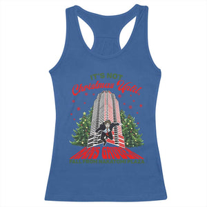 Nakatomi Plaza 1988 Racerback Tank Top It's Not Christmas Until Hans Gruber Fall Xmas Party TS02 Royal Blue Print Your Wear