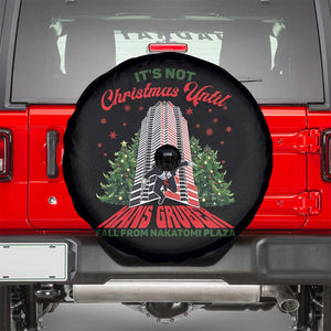 Nakatomi Plaza 1988 Spare Tire Cover It's Not Christmas Until Hans Gruber Fall Xmas Party TS02 Black Print Your Wear