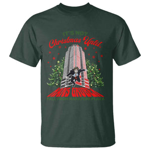 Nakatomi Plaza 1988 T Shirt It's Not Christmas Until Hans Gruber Fall Xmas Party TS02 Dark Forest Green Print Your Wear