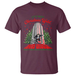 Nakatomi Plaza 1988 T Shirt It's Not Christmas Until Hans Gruber Fall Xmas Party TS02 Maroon Print Your Wear